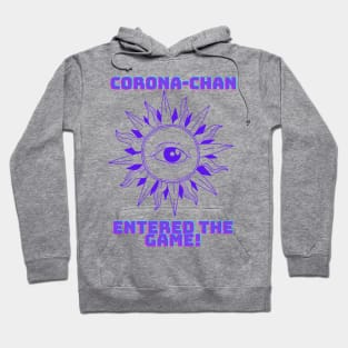 Corona-chan entered the game pandemic design Hoodie